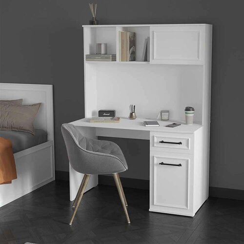 Hanah home Cmu-1013-Dd-2 white study desk Slike