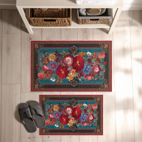 Lessentiel Maison Set prostirki za kupatilo Asr08, 2 dijela, plava Cijene