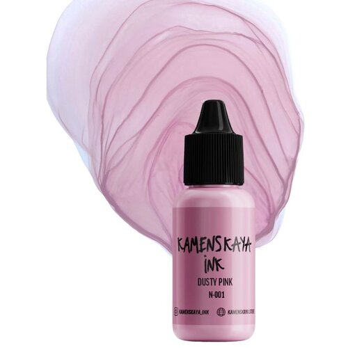 Pastelno alkoholno mastilo KAMENSKAYA NUDE 15ml N-001 dusty pink Slike