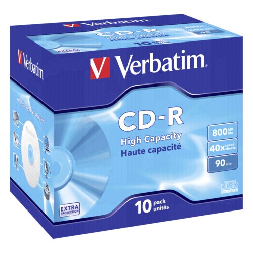 Verbatim medij CD-R EXTRA PROTECTION SURFACE 10PK 43428 CD-R 800MB 40X Cene
