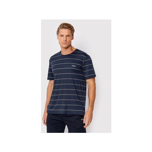 Boss Zgornji del pižame Ultralight 50475407 Mornarsko modra Regular Fit Slike