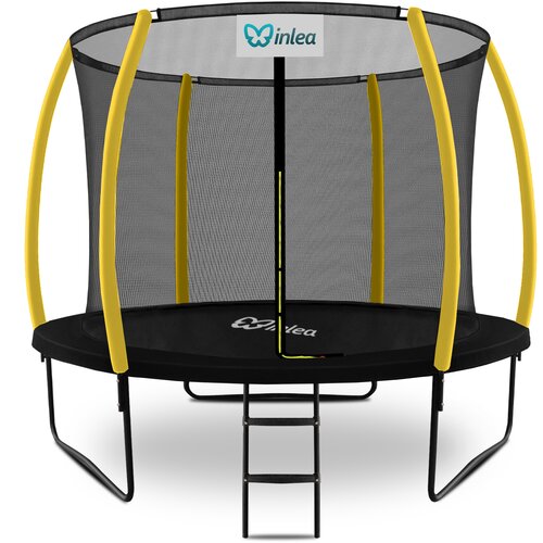  INLEA ULTIMATE Jump trampolin s unutarnjom za&scaron;titnom mrežom 305 cm - crna/žuta Cijene