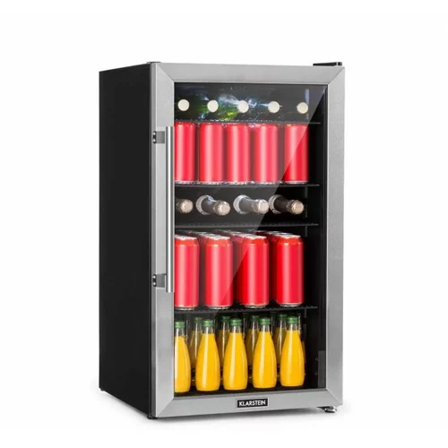 Klarstein Beersafe 3XL, hladilnik, 98 l, 4 izvlečne police, 7 ravni, črna barva