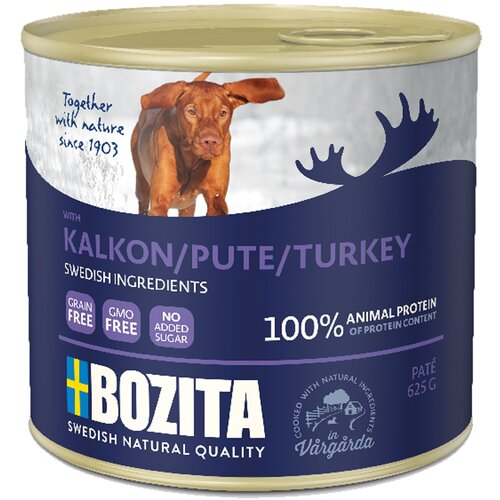 Bozita Pat&amp;eacute; 12 x 625 g - Puretina Slike