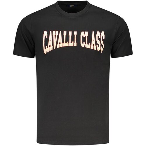 Cavalli Class Muška Crna Majica Kratkih Rukava Cene