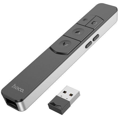 hoco. Daljinski bluetooth / 2,4Ghz laserski kazalnik - prezenter s polnilno baterijo USB-C Cene