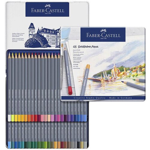 Faber-Castell Barvice Faber-Castell Goldfaber Aqua, 48 kosov Slike