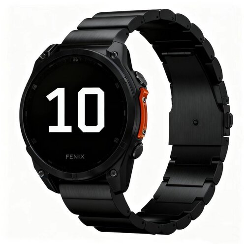 INF združljiv z garmin fenix 8: 22mm titanov pa&scaron;ček za uro s hitro sprostitvijo black, (5000114075) Cene