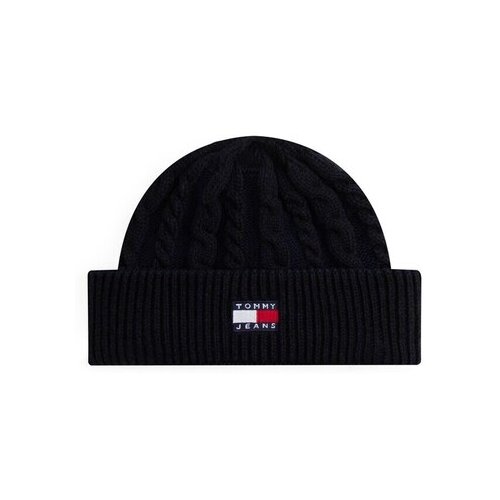 Tommy Hilfiger Kape Heritage Cable Črna Slike