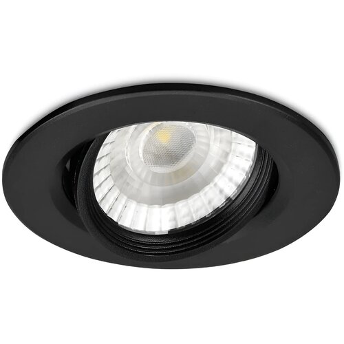 Braytron LED Spot Svetiljka Okrugla 3W Crna 3000K BD02-00301 Cene