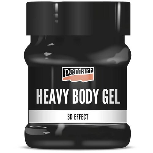  Pentart Black Glossi Heavi Bodi Gel | 230 ml Cene