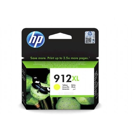HP 912XL High Yield Yellow Ink 3YL83AE#BGX Slike