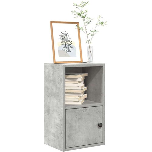 vidaXL Regal za knjige boja betona 31x24x52 cm konstruirano drvo Cene