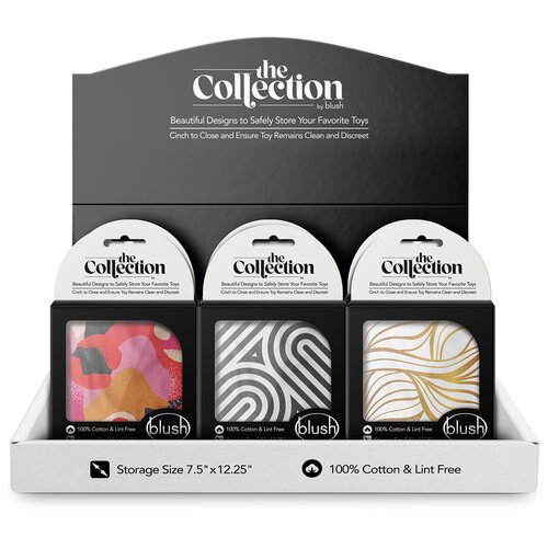 Blush The Collection Cotton Toy Bag Counter Display Assorted 18pcs Slike