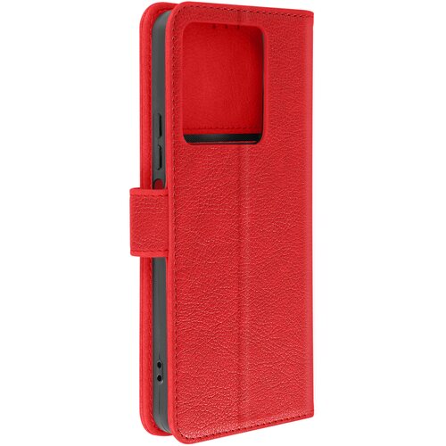 AVIZAR torbica s preklopom za xiaomi redmi note 13 5G portfelj podpore za videoposnetke, rdeča, (5000012109) Cene