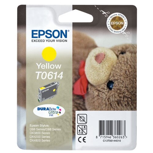  Kartuša Epson T0614 rumena/yellow - original Cene
