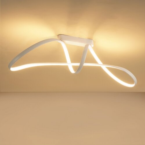 Brilagi led prigu&amp;scaron;iva prislonjen plafonski luster twister LED/60W/230V 3000-6000K bela + daljinski upravljač Slike