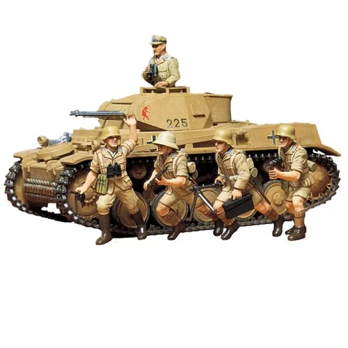 Tamiya model kit tank - 1:35 german panzer kampfwagen. ii ausf. f/g Slike