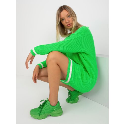 RUE PARIS Sweater-LC-SW-8023.55P-fluo green Cene