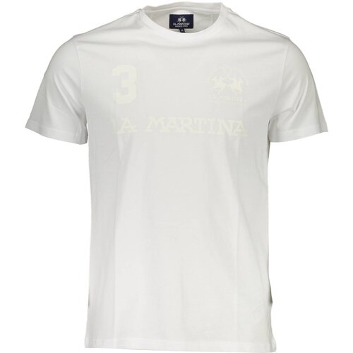 La Martina MEN&amp;amp;#39;S SHORT SLEEVE T-SHIRT WHITE Slike