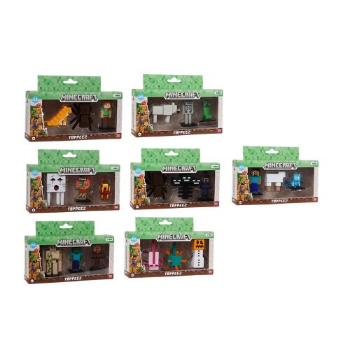 Menart records minecraft 3d topeez figure ( MC98469 ) Cene