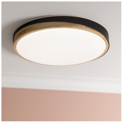 Brilliant LED prigu&scaron;iva stropno svetlo BAARLO LED/36W/230V, prečnika 50 cm, crno + daljinski upravljač Cene