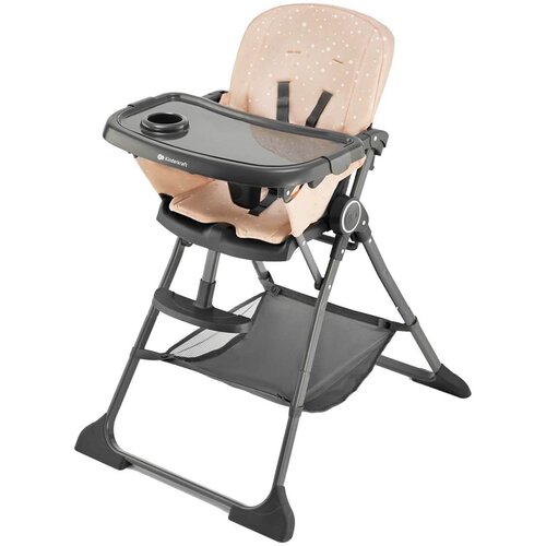 Kinderkraft stolček za hranjenje foldee™ pink Cene