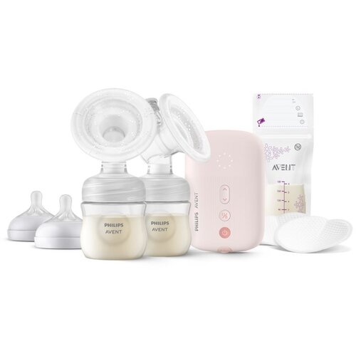 Philips AVENT dvojna električna črpalka Premium SCF397/31 Slike