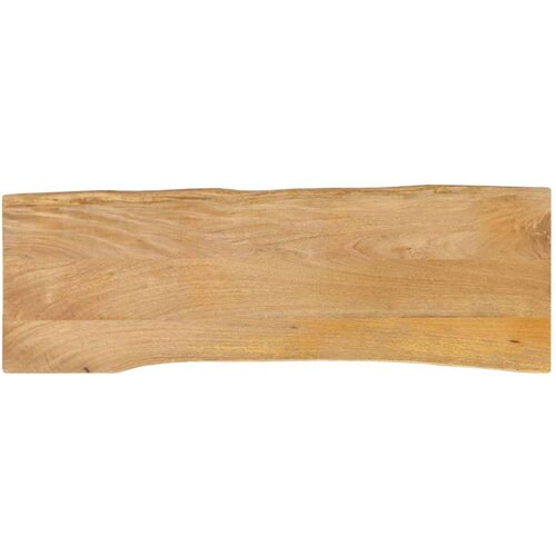 vidaXL Mizna plošča 110x40x2,5 cm naraven rob trden mangov les Cene