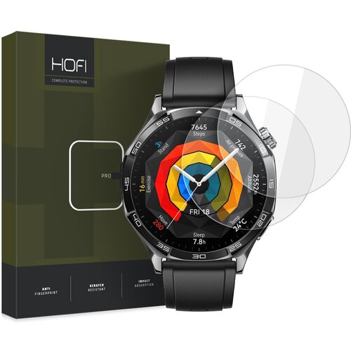 HOFI KALJENO STEKLO 2-PAKET ZA HUAWEI WATCH GT 5 (46 MM) PROZORNO, (21974628) Cene