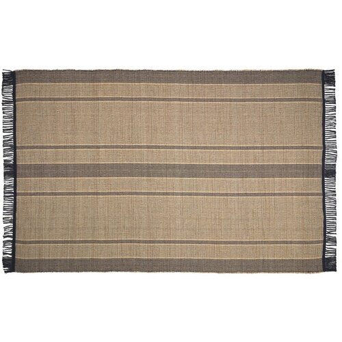 Kave Home Obojestranska preproga iz morske trave v črni in naravni barvi 200x300 cm Brunilda &amp;ndash; Slike