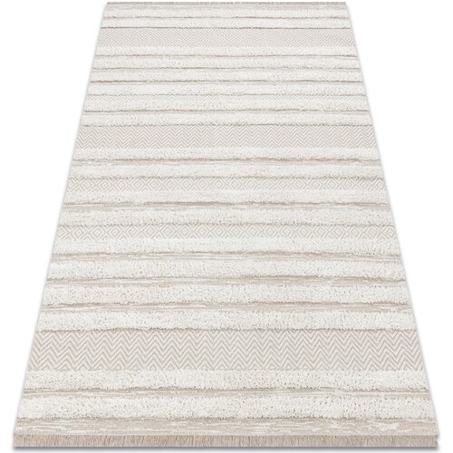 RugsX Preproge Preproga MOROC 22329 cikcak, linije boho Organski, 155x220 cm Bež Cene