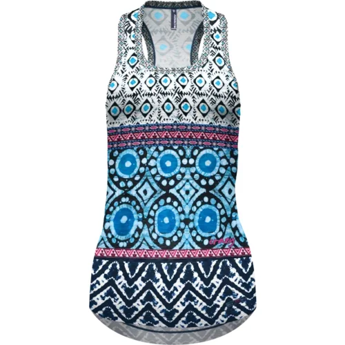 Crazy Idea Women's Tank Top Top After Shibori