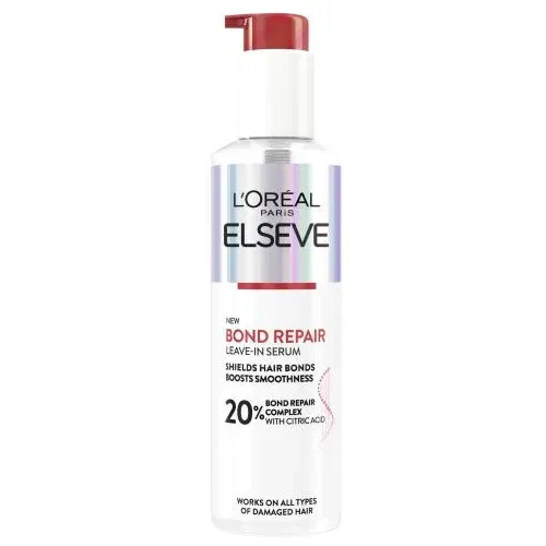 L'Oréal Paris Elseve Bond Repair Leave-In Serum serum za lase poškodovani lasje 150 ml za ženske