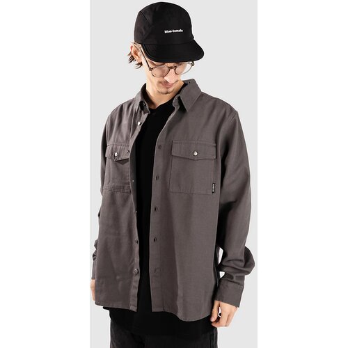 Iriedaily Dusty Canvas Srajca anthracite Slike