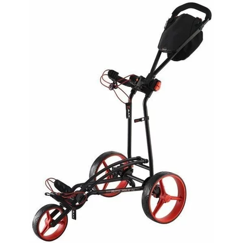 Big Max Autofold FF Black/Red Ročni voziček za golf
