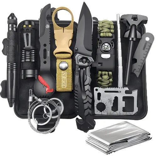  set za preživljavanje survival kit 69 u 1 Slike