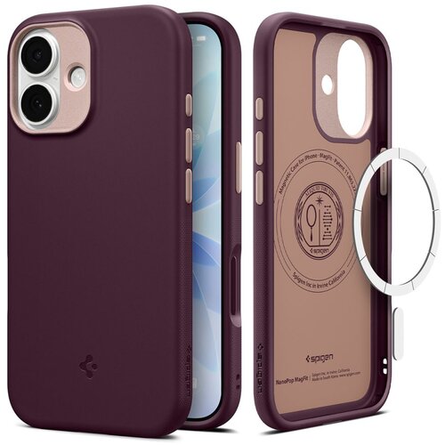 POSNETI MEDIJI OVITEK SPIGEN NANO POP MAG ZA MAGSAFE ZA IPHONE 17 BORDO BEAN, (5000259567) Cene