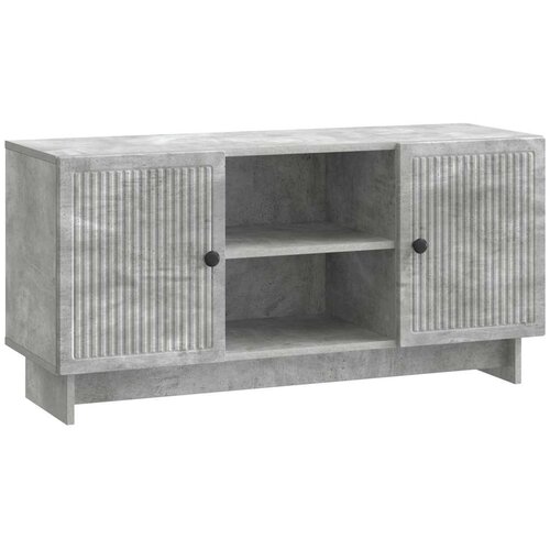TV omarica Betonsko siva 102 x 34,5 x 50 cm Konstruiran les, (5000238893) Cene