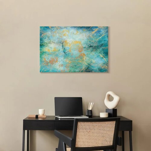 Slika - Emerald Ocean (1 Part) Wide 60x40 Cene