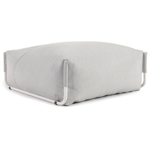 Kave Home Sivi vrtni tabure Square &amp;ndash; Slike