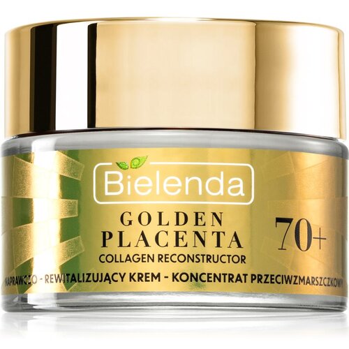 Bielenda Golden Placenta Collagen Reconstructor obnovitvena krema proti gubam 70+ 50 ml Cene