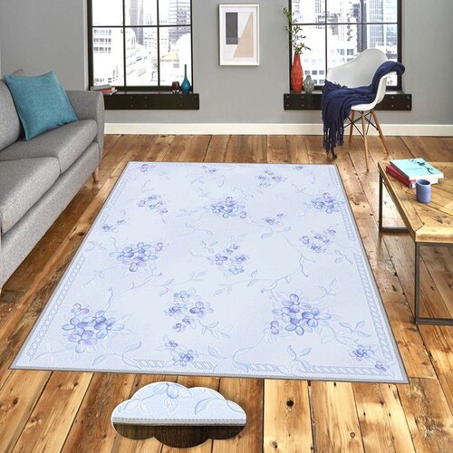 Conceptum Hypnose Tepih Eexfab895-1, Pravougaoni, 120 x 180 cm, Plavi Cene