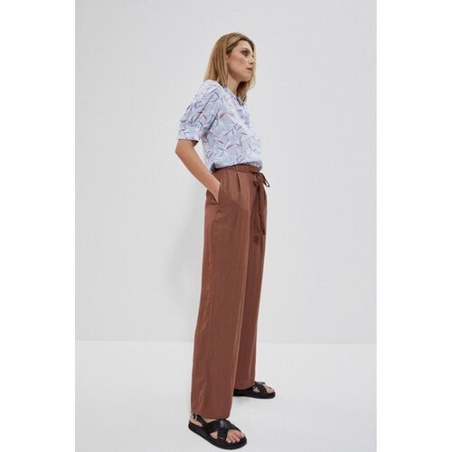 Moodo Wide viscose pants Slike