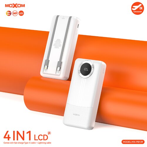 Power Bank Moxom MX-PB139 fast 20000mAh SCP22.5W+PD20W 2.4A beli Slike