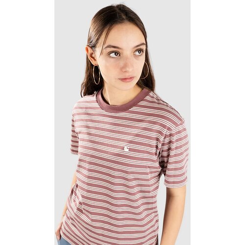 Carhartt WIP Sydney T-shirt sydney stripe / dusky pink Slike
