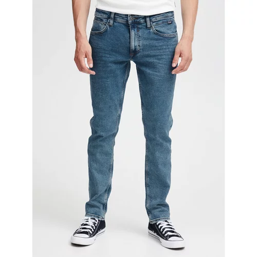 Blend Jeans hlače 20715711 Mornarsko modra Regular Fit