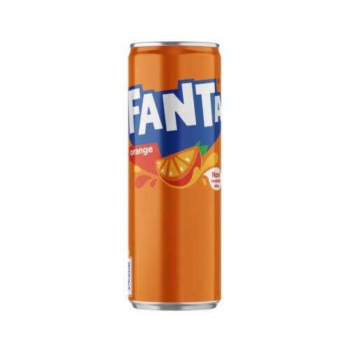 Fanta orange gazirani sok 250ml limenka Cene