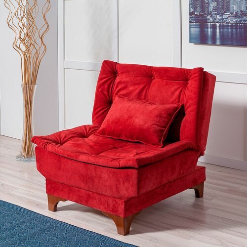 Atelier Del Sofa kelebek berjer - claret red claret red wing chair Cene