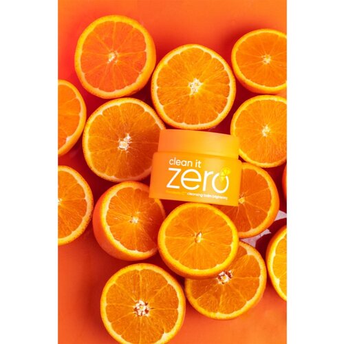 Banila Co clean it zero Mandarin-C&amp;trade; brightening balzam za skidanje &amp;scaron;minke i či&amp;scaron;ćenje za sjaj lica 100 ml Slike